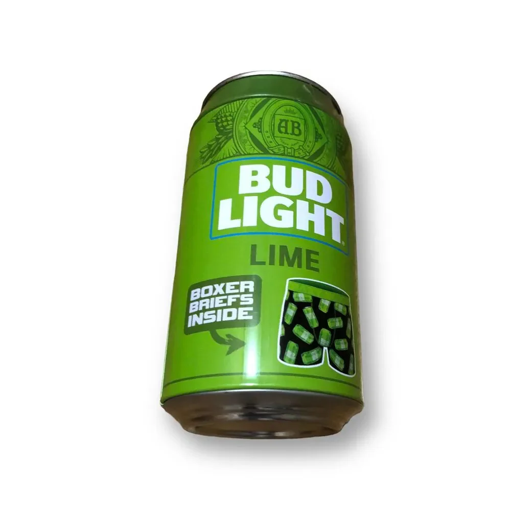 Crazy Boxer Bud Light Lime Men's Boxer Brief - Small